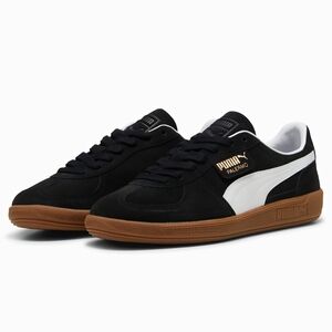 PUMA Palermo Black and White Sneakers